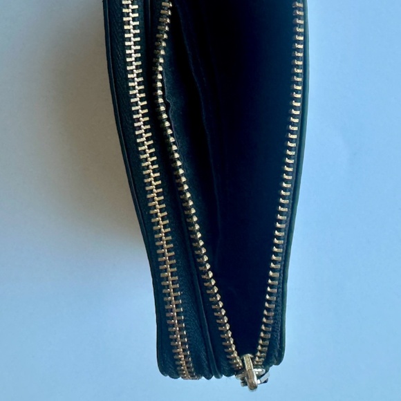 Coach Wristlet Leather Clutch Wallet - Picture 4 of 7